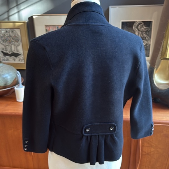 White House black market knit blazer  new without tag has never been worn - Picture 6 of 12